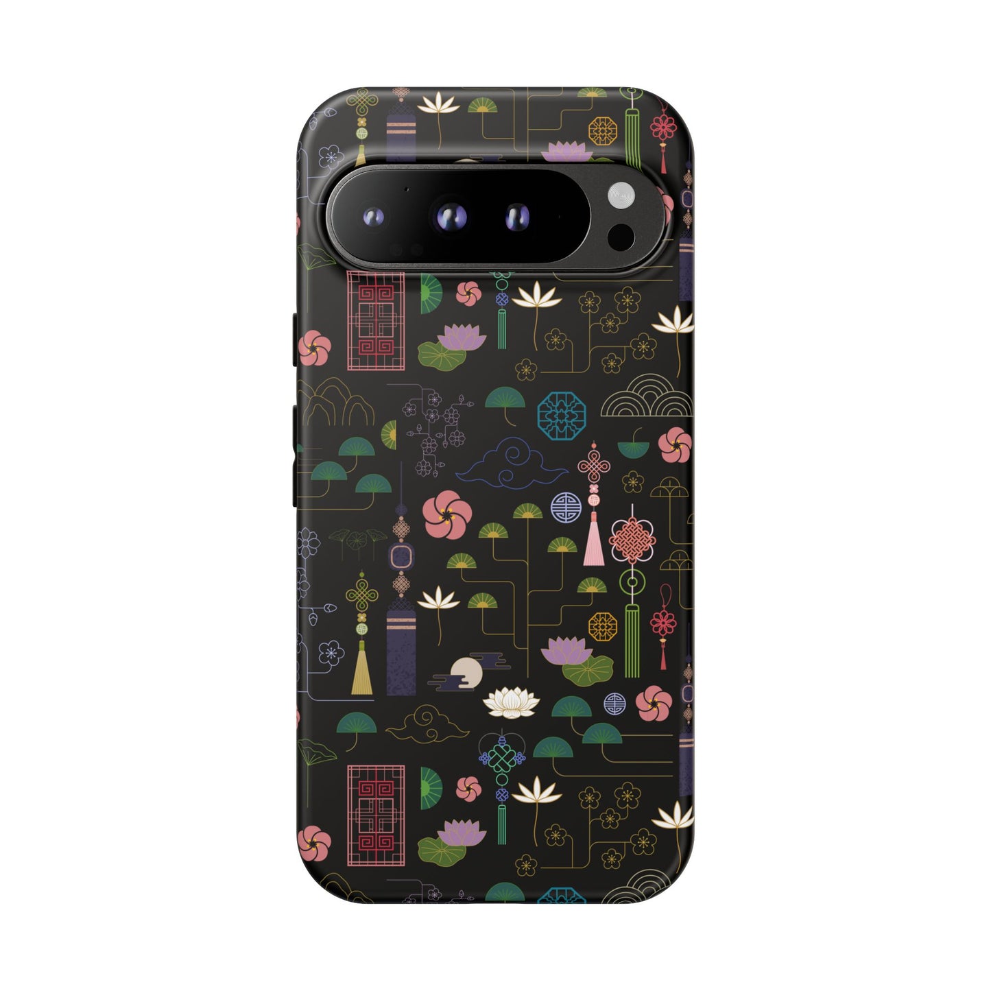 Norigae Night Garden Tough Phone Case - Elegant K-Pop Merch - iPhone, Galaxy, Pixel Cover