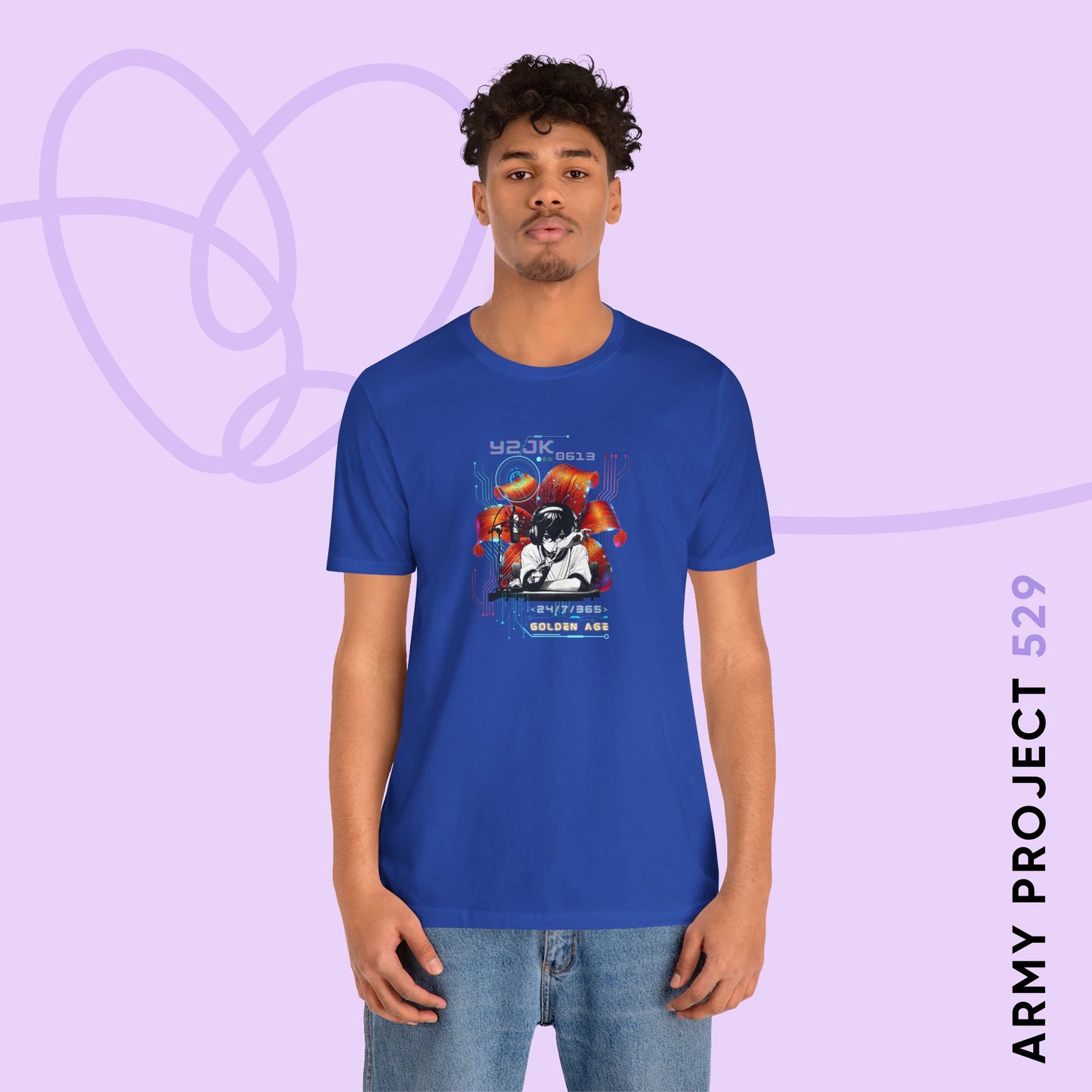 Jungkook Y2JK Retro Series Unisex Jersey Short Sleeve Tee