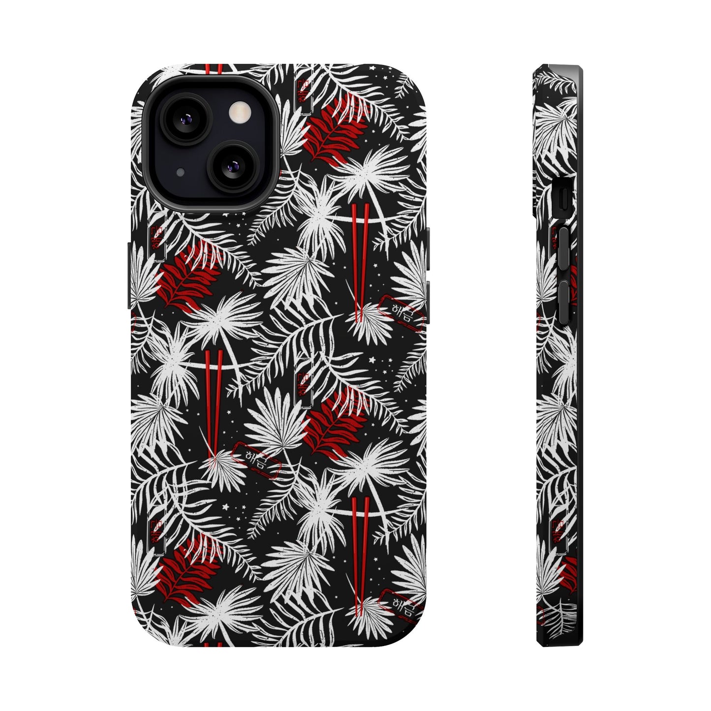 Tropical Chopsticks Magnetic Tough Phone Case