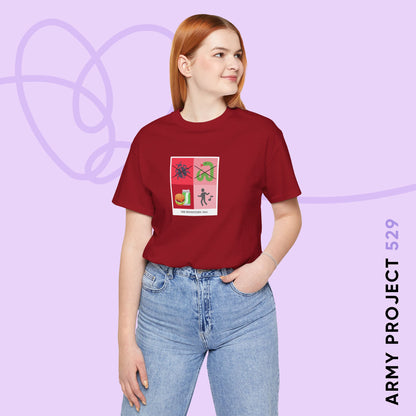 Hobi Care Instructions Unisex Jersey Short Sleeve Tee