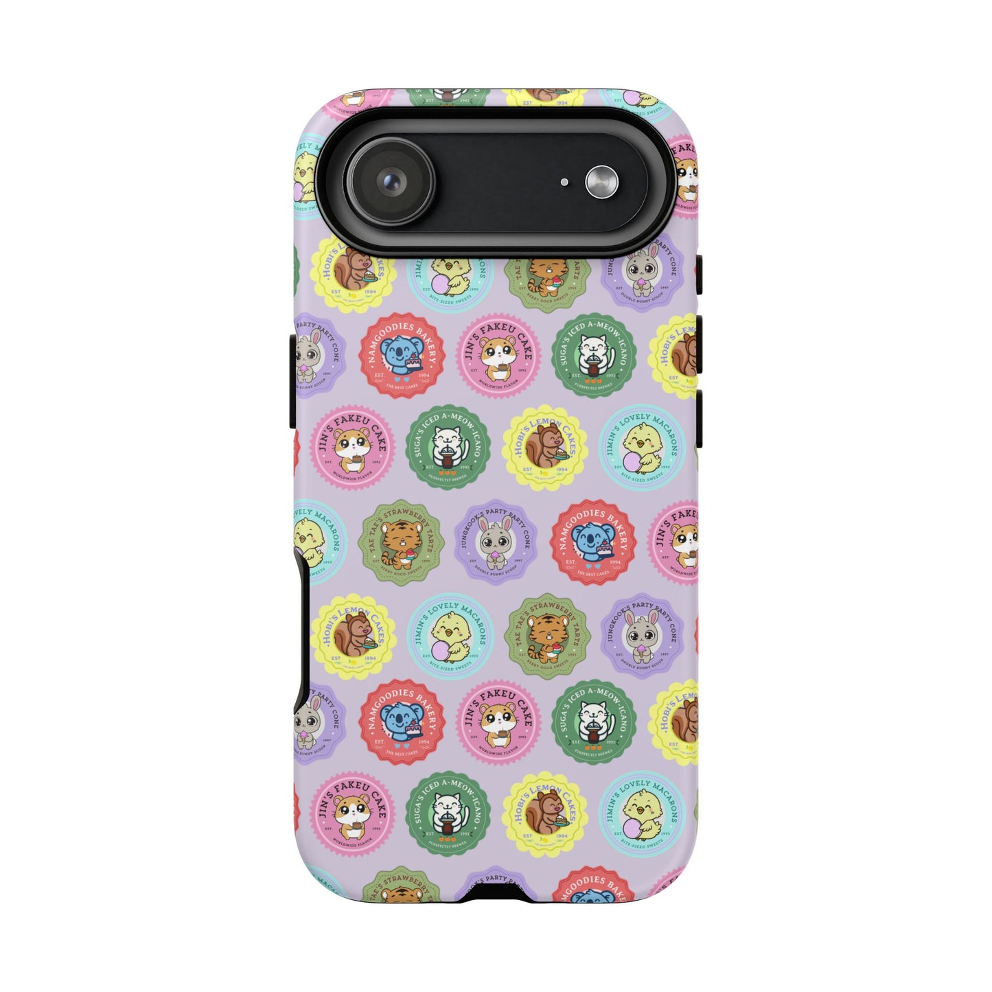 OT7 Phone Case - Cute Fanmade BTS Merch - Namgoodies Bakery - iPhone, Galaxy, Pixel