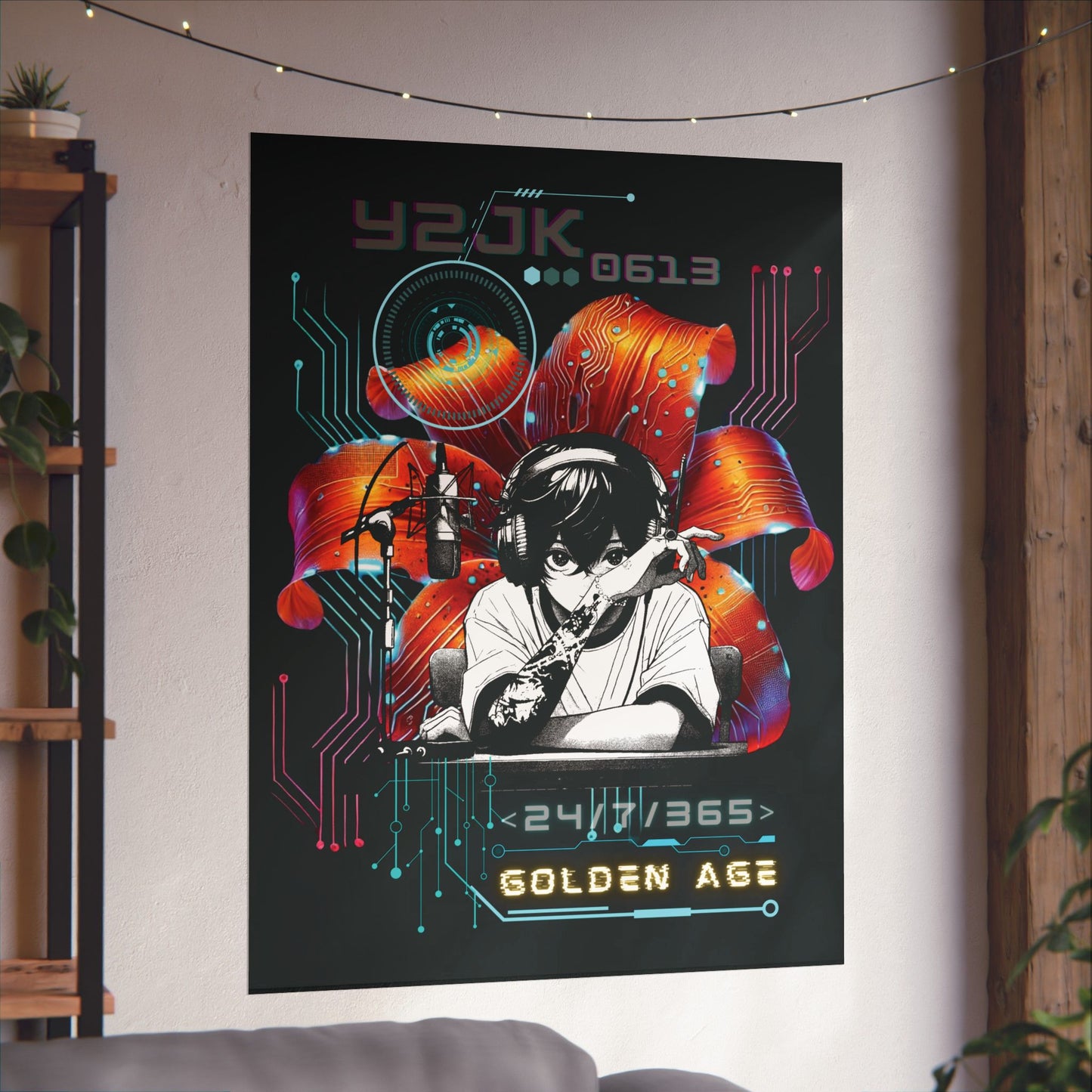 Jungkook Y2JK Retro Series Matte Poster