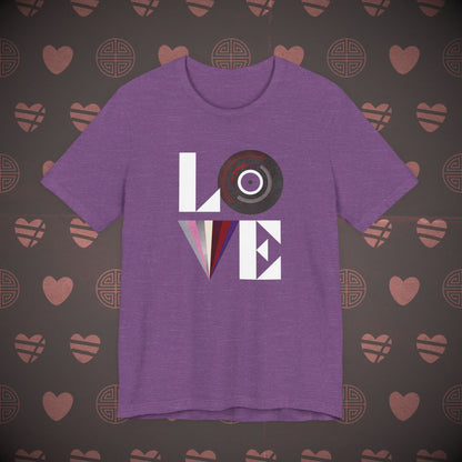 OT7 Short Sleeve Shirt - Love Record - Unisex Jersey T-Shirt