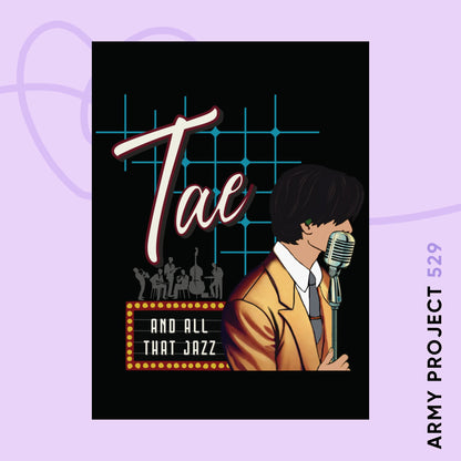 Taehyung 1950s Retro Series Matte Poster