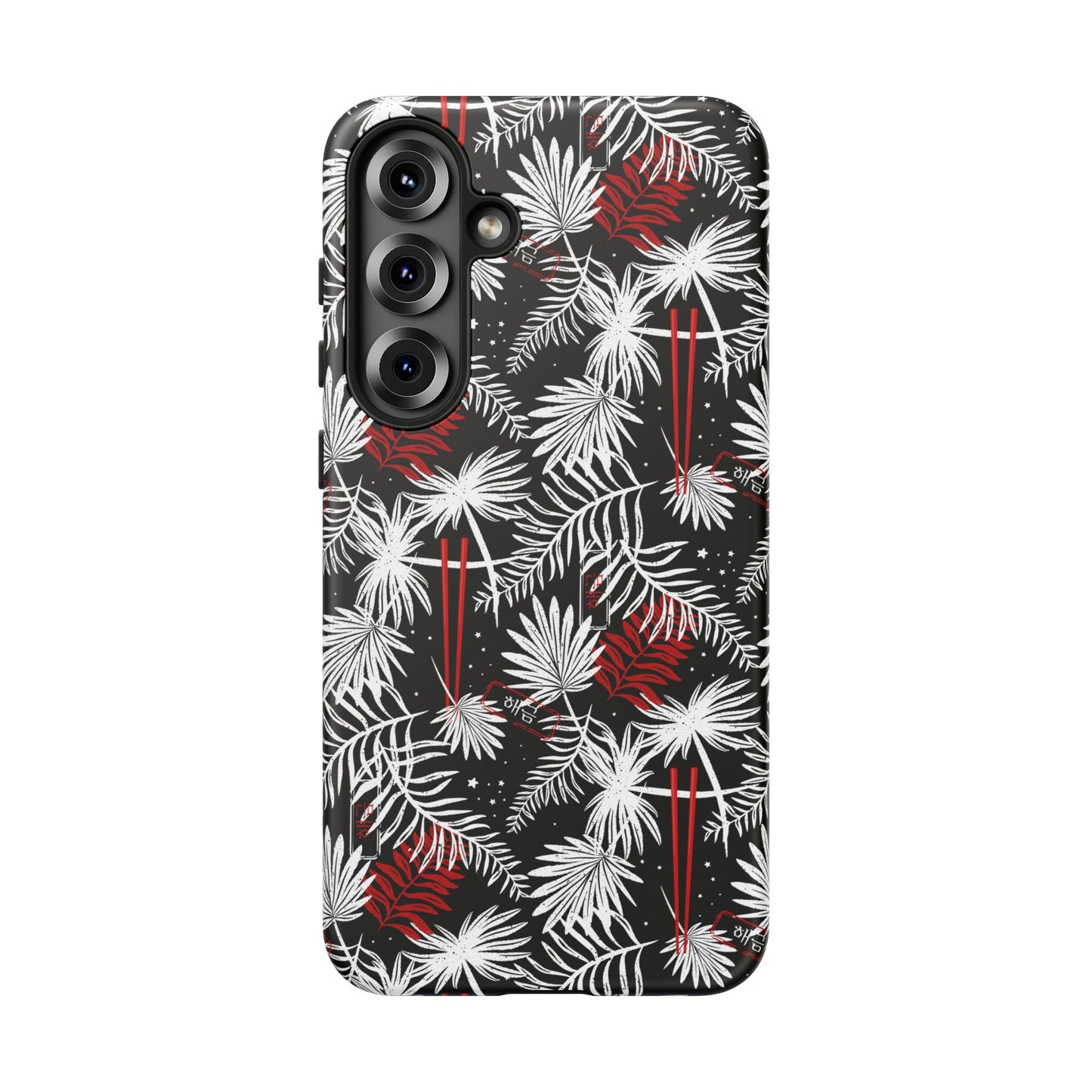 Yoongi Tough Phone Case - Tropical Chopsticks - Fanmade BTS Merch - iPhone, Galaxy, Pixel