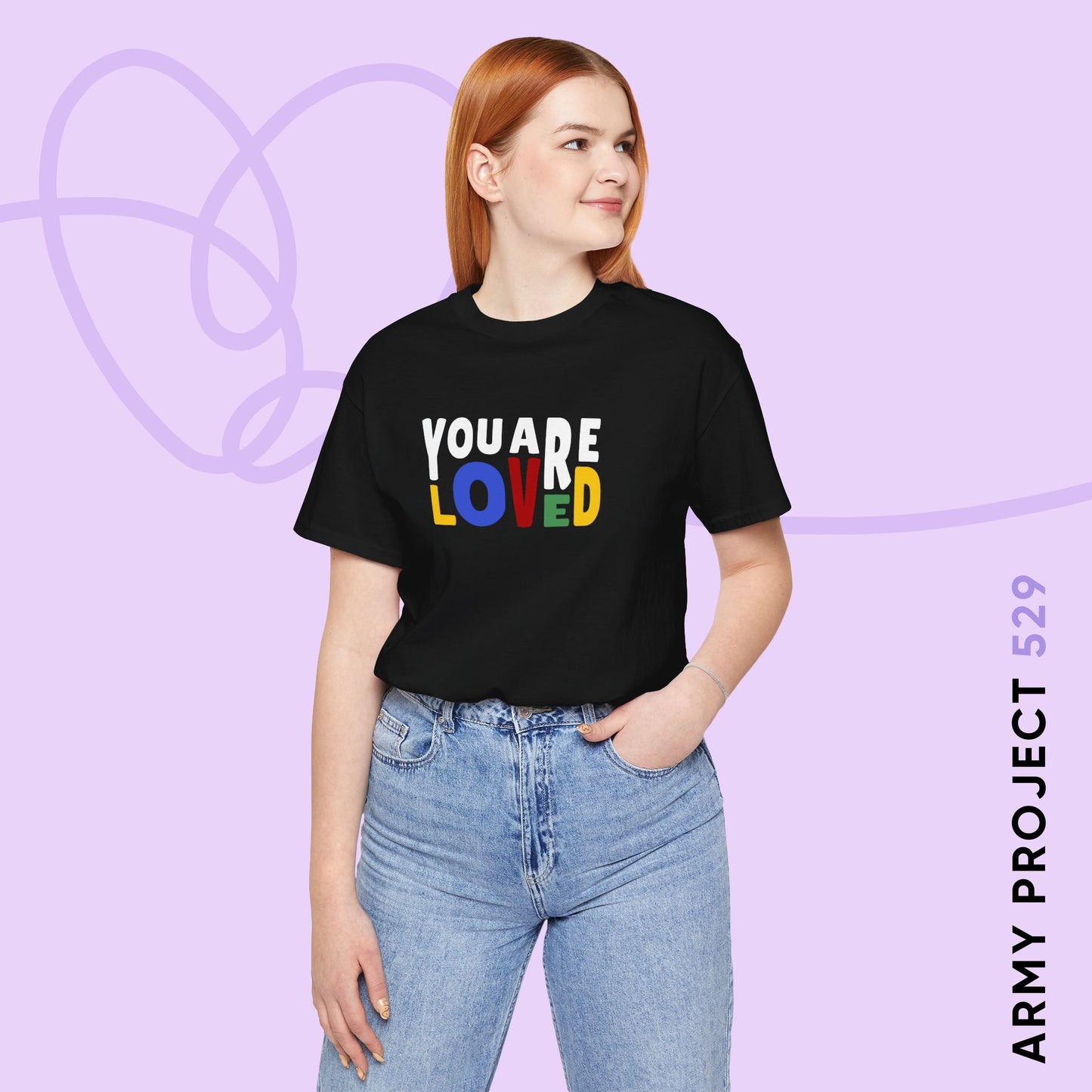 You Are Loved Unisex Jersey Short Sleeve Tee