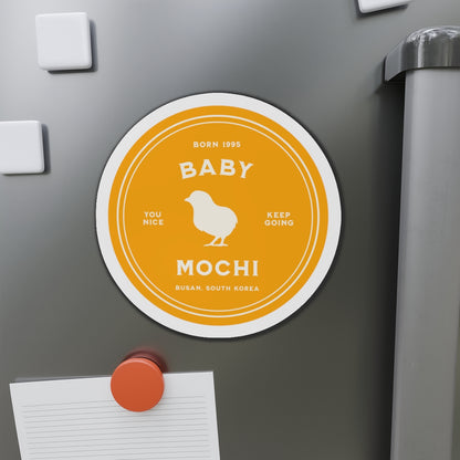 Baby Mochi Badge Series Die-Cut Magnet