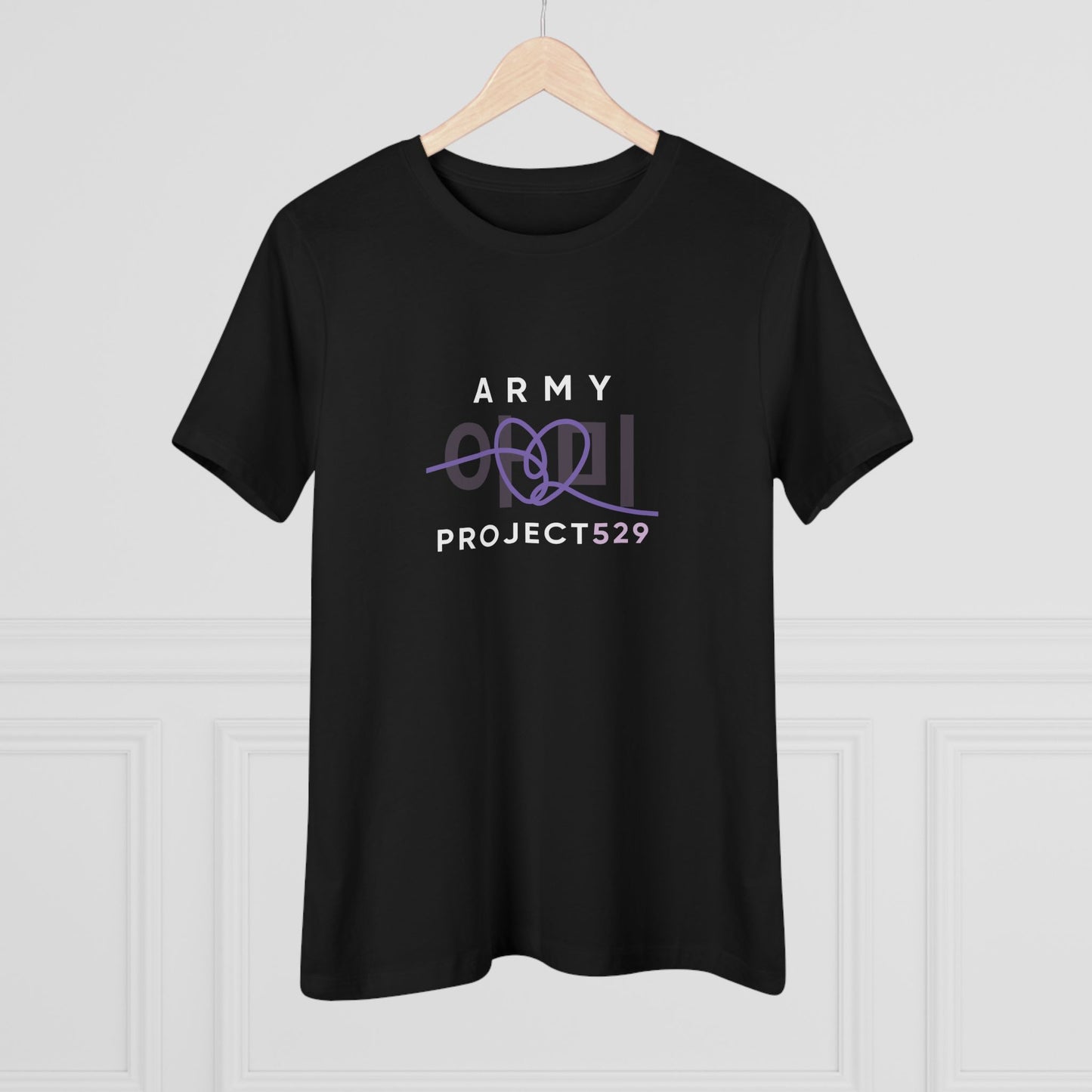 ARMY Project 529 Women's Tee - ARMY Apparel - Soft Jersey T-Shirt