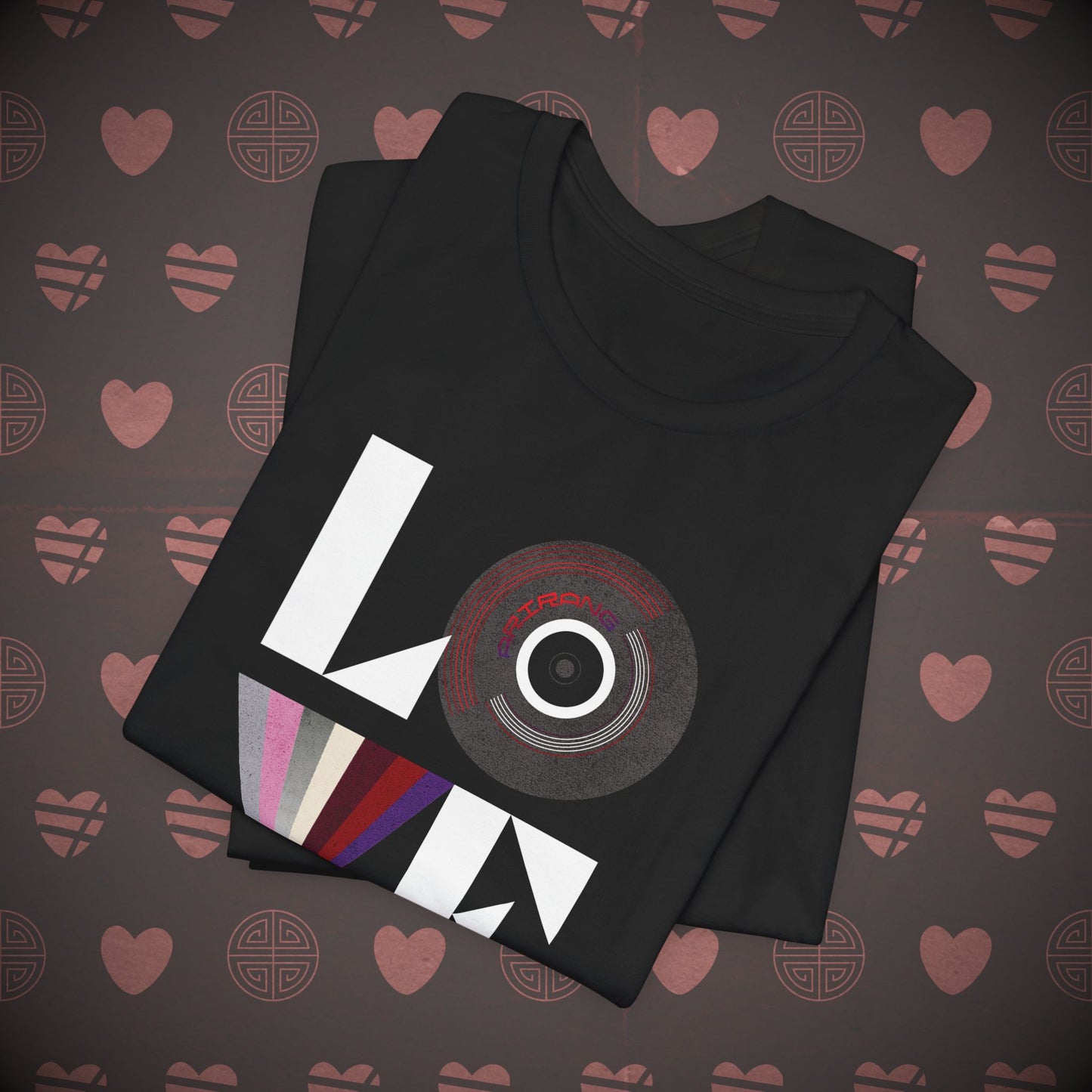 OT7 Short Sleeve Shirt - Love Record - Unisex Jersey T-Shirt