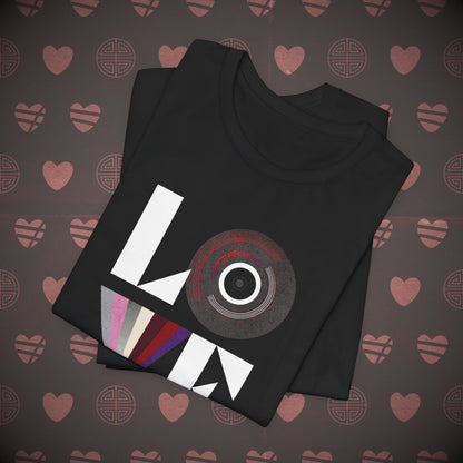 OT7 Short Sleeve Shirt - Love Record - Unisex Jersey T-Shirt