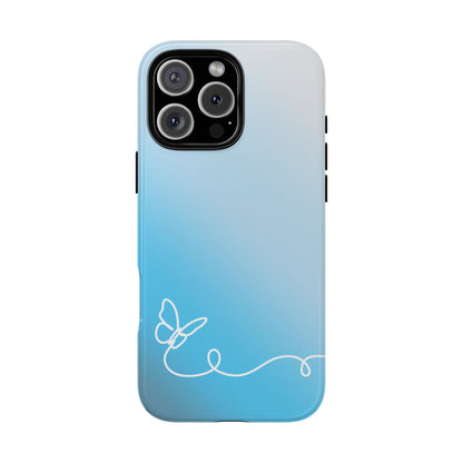 Clear Sunrise Ombre Tough Phone Case
