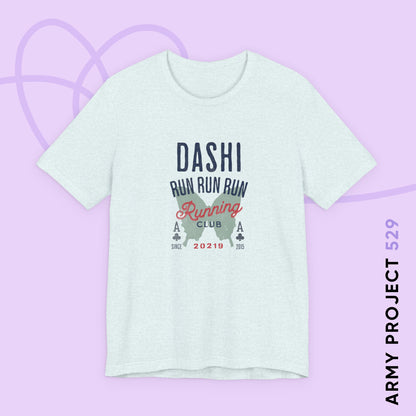 OT7 Short Sleeve Shirt - Dashi Running Club - Fanmade BTS Merch - Unisex Jersey T-Shirt