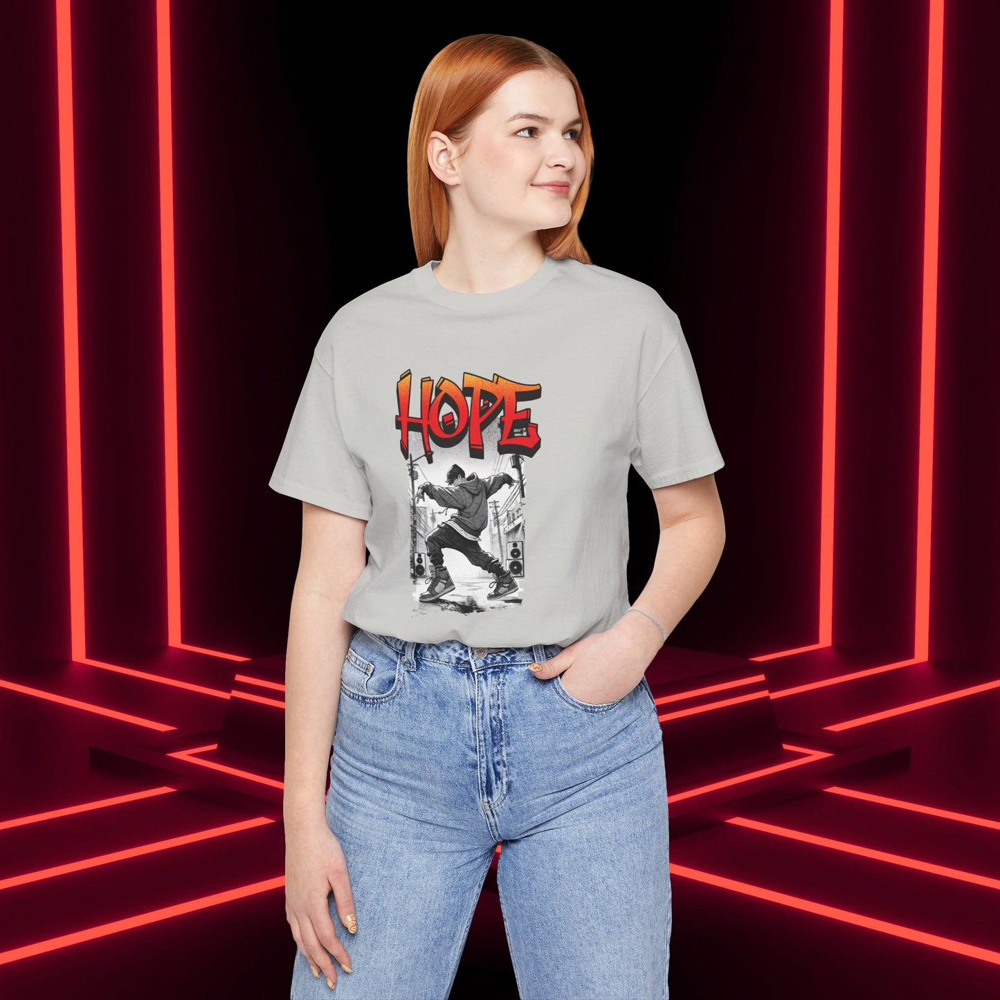 Hobi Concert Short Sleeve Shirt - HOTS with Hope (Arson Ver.) - Fanmade BTS Merch - Soft Unisex T-Shirt