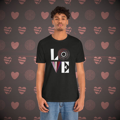 OT7 Short Sleeve Shirt - Love Record - Unisex Jersey T-Shirt
