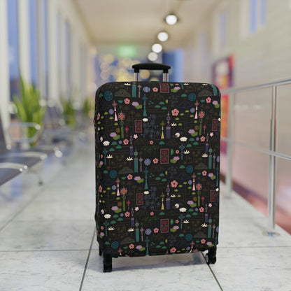 Norigae Night Garden Luggage Cover
