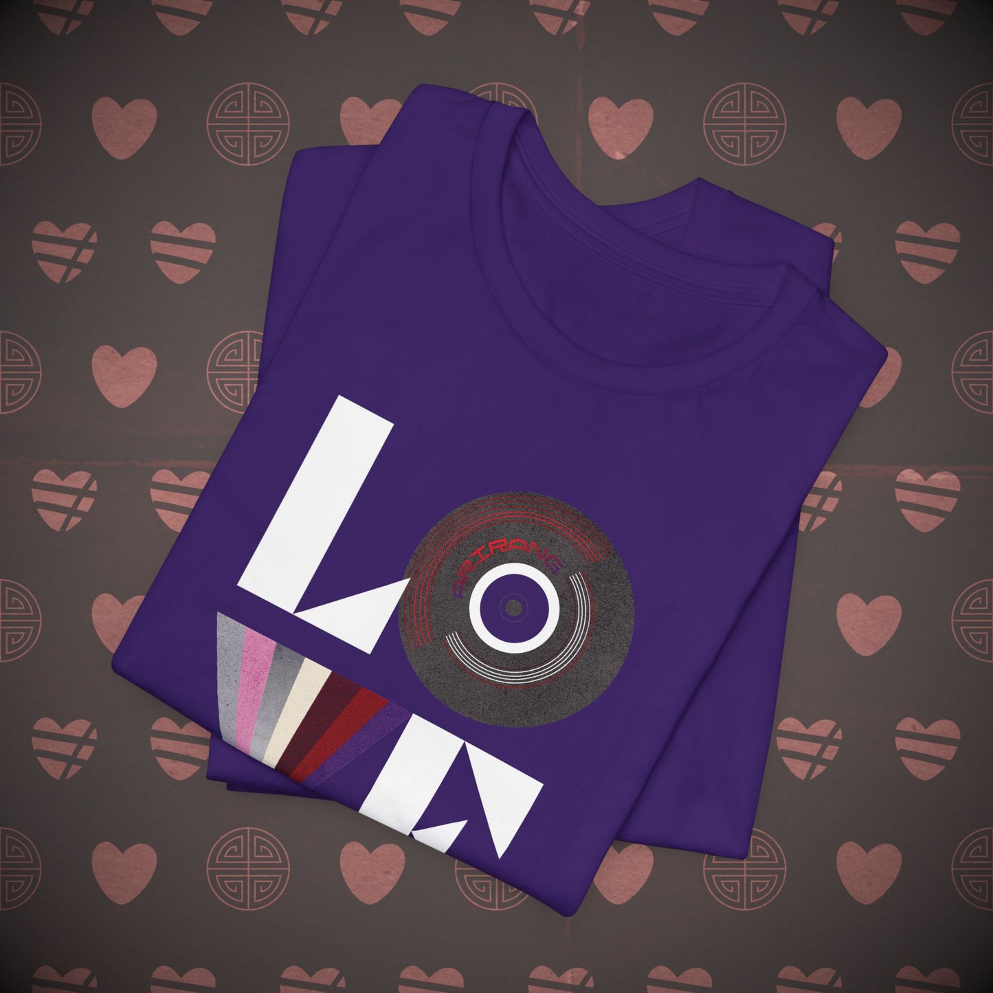 OT7 Short Sleeve Shirt - Love Record - Unisex Jersey T-Shirt