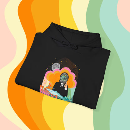 Jin Hoodie - Fanmade BTS Retro Series - 60s Mod Aesthetic - Cozy Unisex Sweatshirt