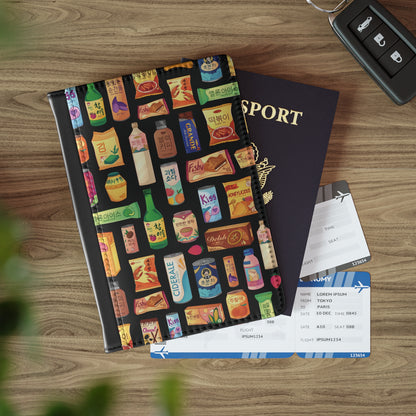 Bright & Bold Korean Snacks Passport Cover