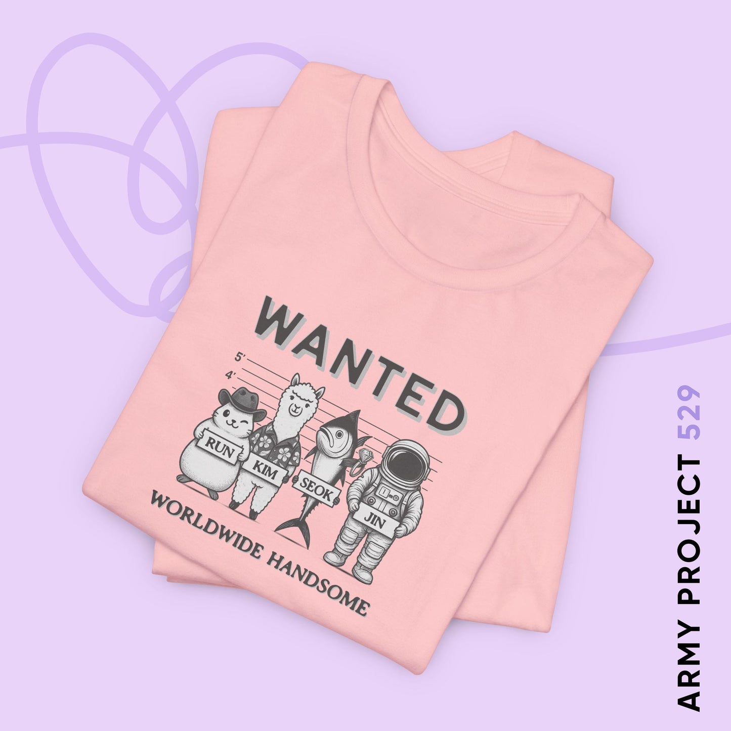 Run Kim Seokjin Unisex Jersey Short Sleeve Tee