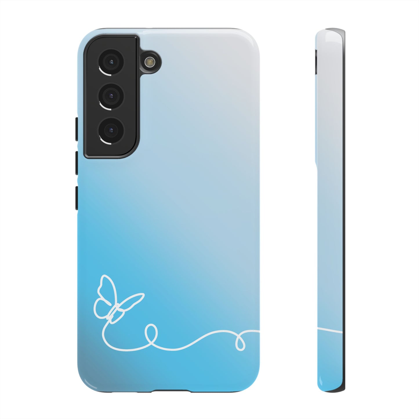 Clear Sunrise Ombre Tough Phone Case