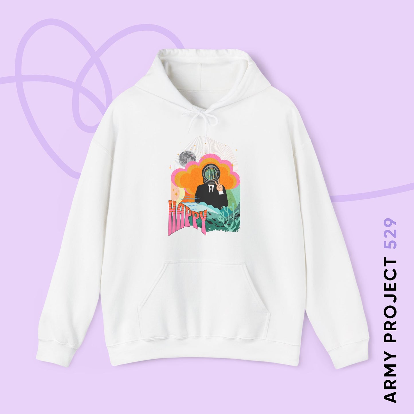 Jin 1960s Retro Series Unisex Heavy Blend™ Hoodie