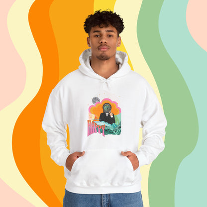 Jin Hoodie - Fanmade BTS Retro Series - 60s Mod Aesthetic - Cozy Unisex Sweatshirt
