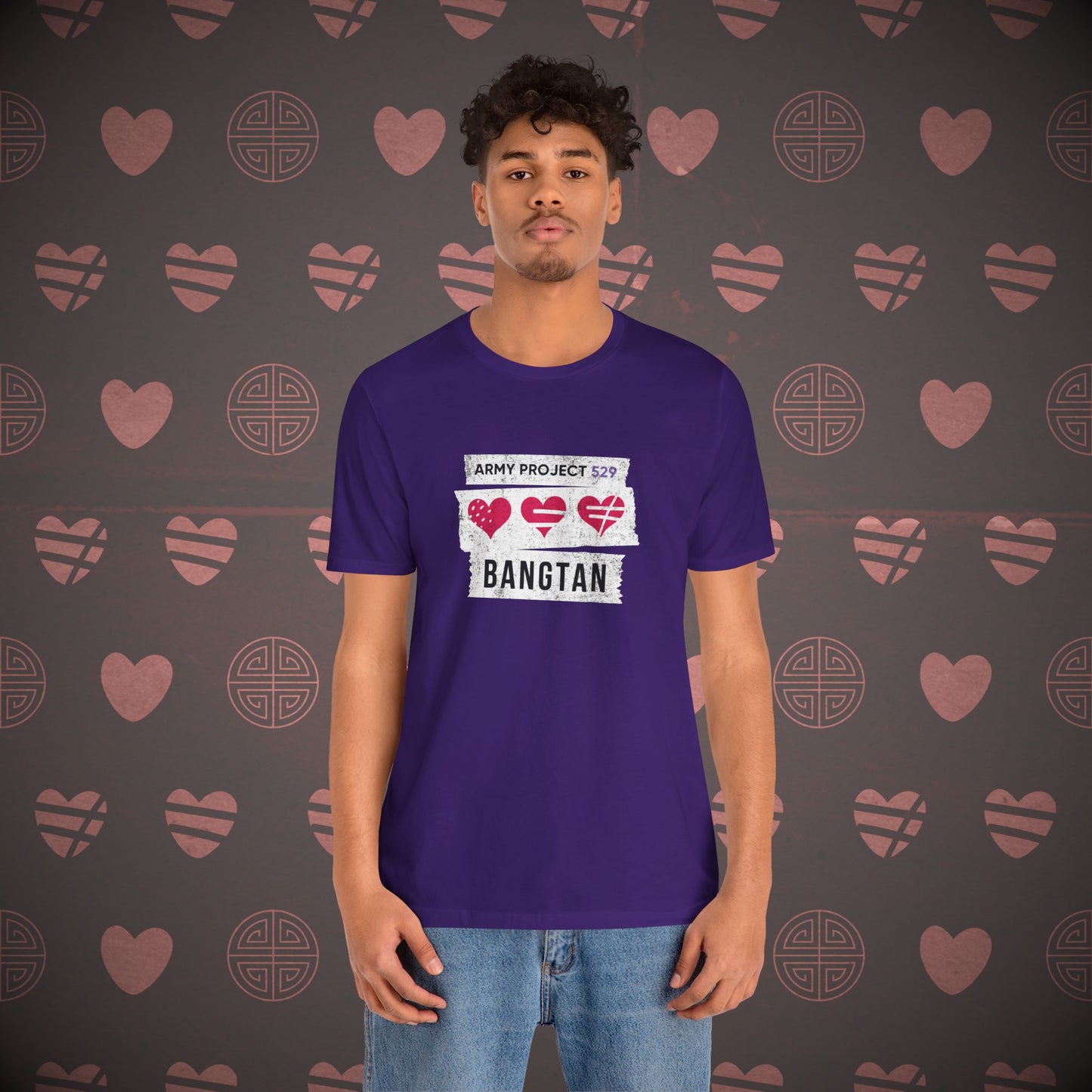 OT7 Short Sleeve Shirt - AP529 <3 Bangtan - Unisex Jersey T-Shirt