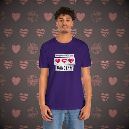 OT7 Short Sleeve Shirt - AP529 <3 Bangtan - Unisex Jersey T-Shirt