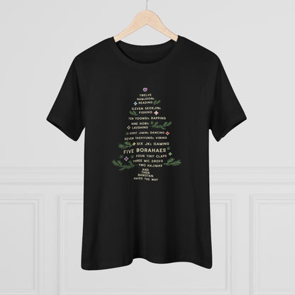 OT7 Women's Shirt - 12 Days of Bangtan - Retro Fanmade BTS Merch - Soft Jersey T-Shirt