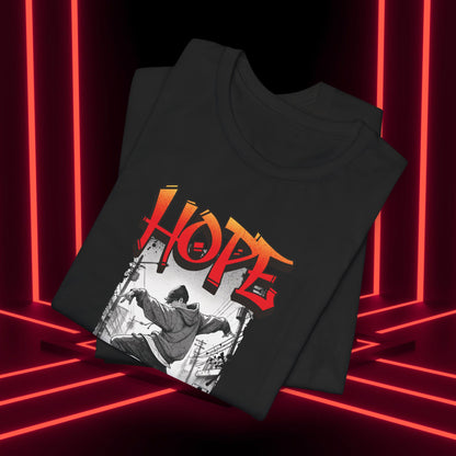 Hobi Concert Short Sleeve Shirt - HOTS with Hope (Arson Ver.) - Fanmade BTS Merch - Soft Unisex T-Shirt