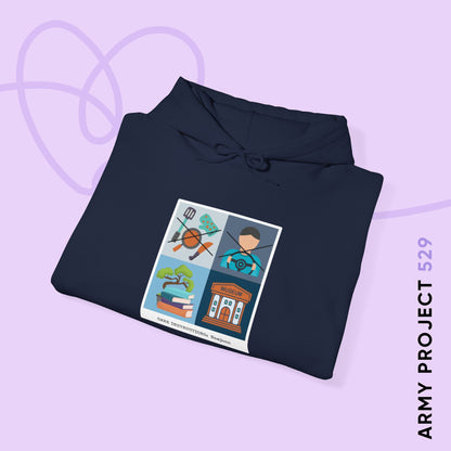 Namjoon Hoodie - Funny Fanmade BTS Merch - Care Instructions - Cozy Unisex Sweatshirt