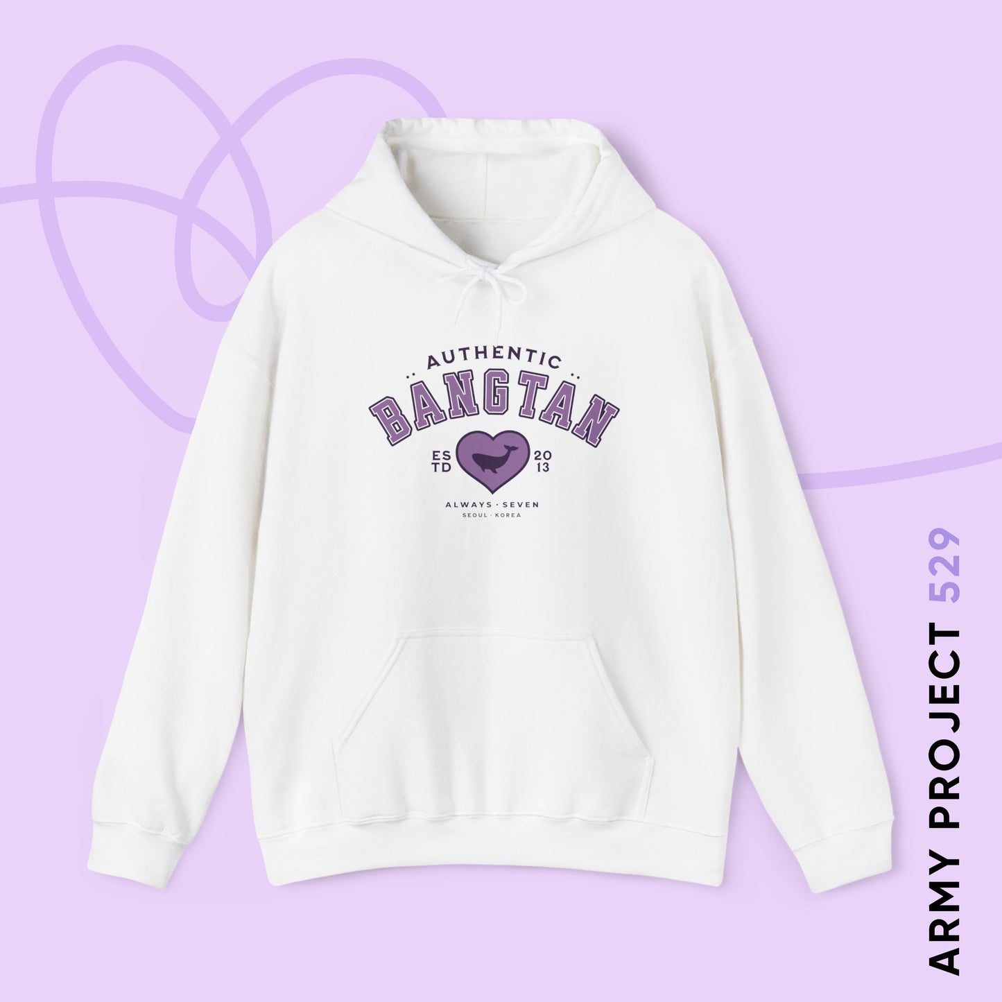 Authentic Bangtan Unisex Heavy Blend™ Hoodie