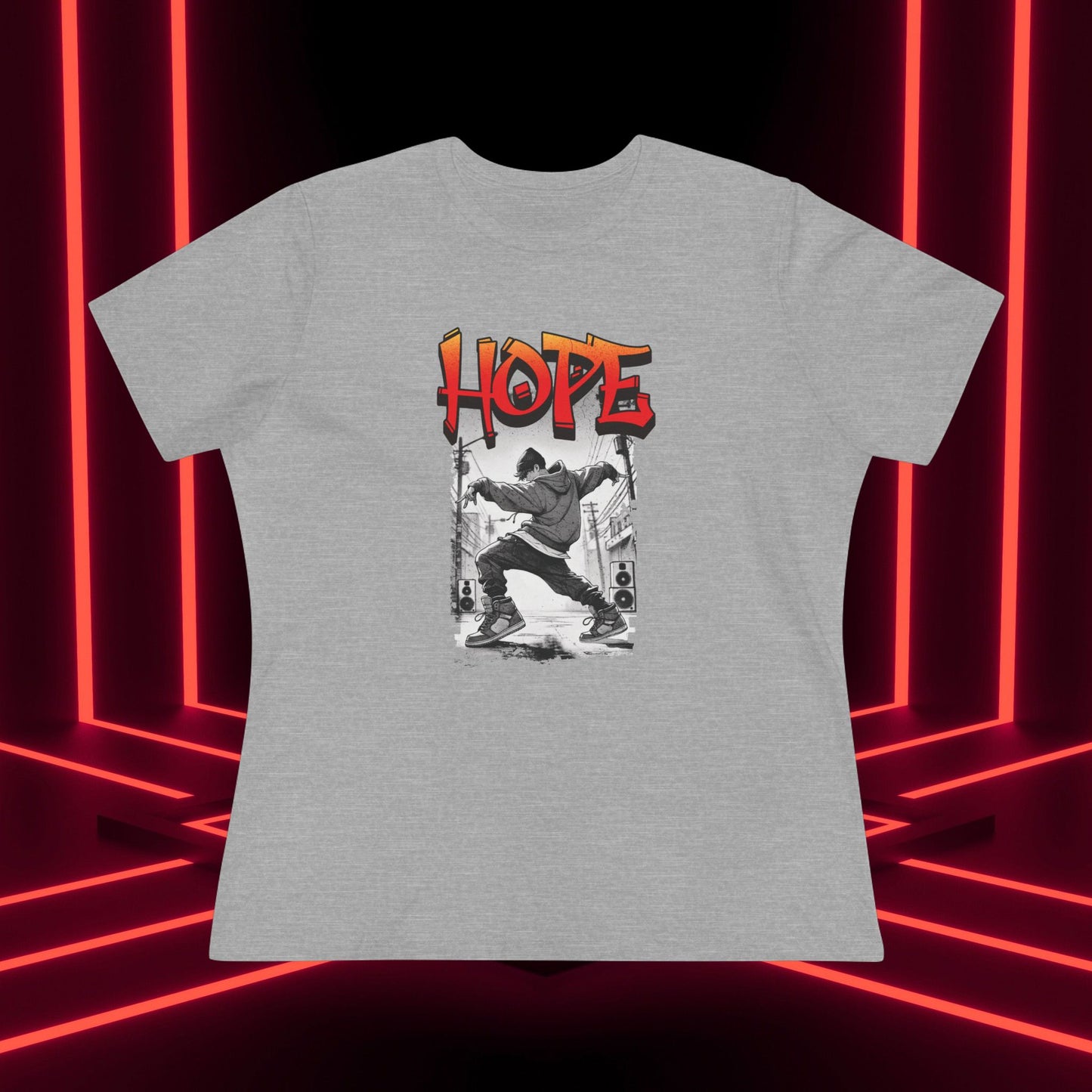 Hobi Concert Women's Tee - HOTS with Hope - Fanmade BTS Merch - Soft Jersey T-Shirt