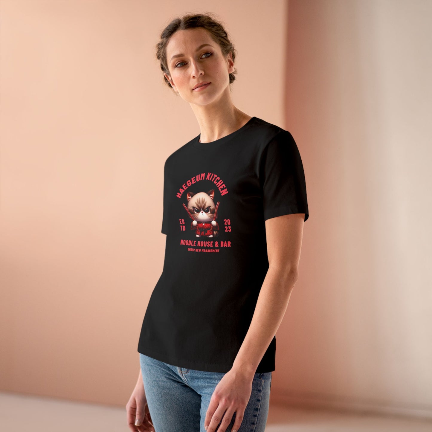 Yoongi Women's Tee - Haegeum Noodle House - Fanmade BTS Merch - Soft Jersey T-Shirt