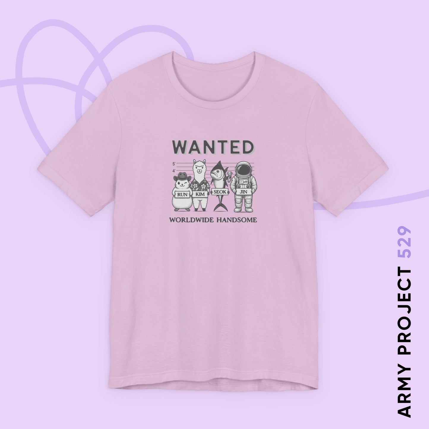 Run Kim Seokjin Unisex Jersey Short Sleeve Tee