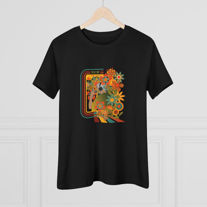 Namjoon Women's Tee - BTS Fanmade Retro Series - 70s Bohemian Aesthetic - Soft Jersey T-Shirt