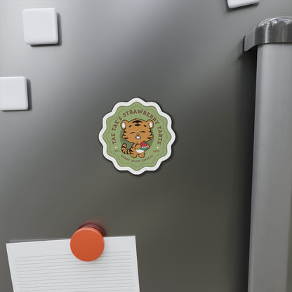 Tae Tae Strawberry Tarts Die-Cut Magnet