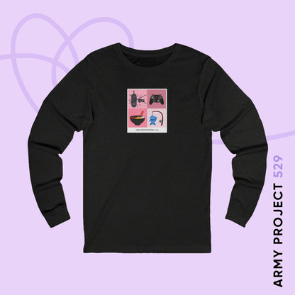 Jin Long Sleeve Shirt - Funny Fanmade BTS Merch - Care Instructions - Soft Unisex T-Shirt