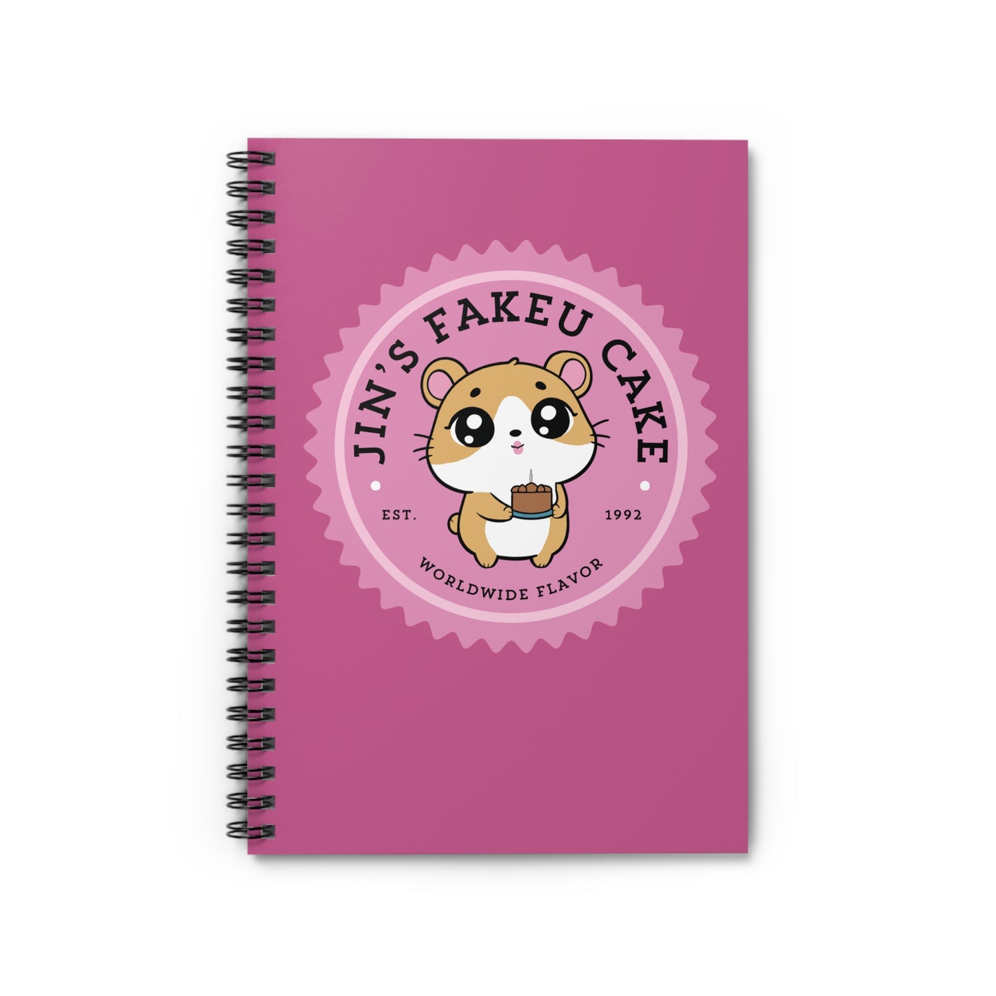 Jin's Fakeu Cake Bakery Series Spiral Notebook