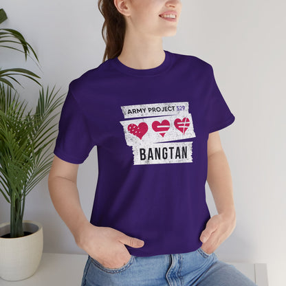 OT7 Short Sleeve Shirt - AP529 <3 Bangtan - Unisex Jersey T-Shirt