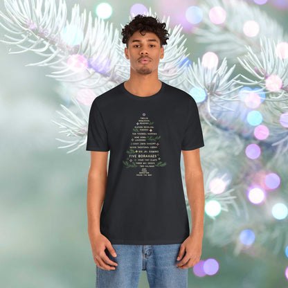 OT7 Short Sleeve Shirt - 12 Days of Bangtan - Fanmade BTS Merch - Unisex Jersey T-Shirt