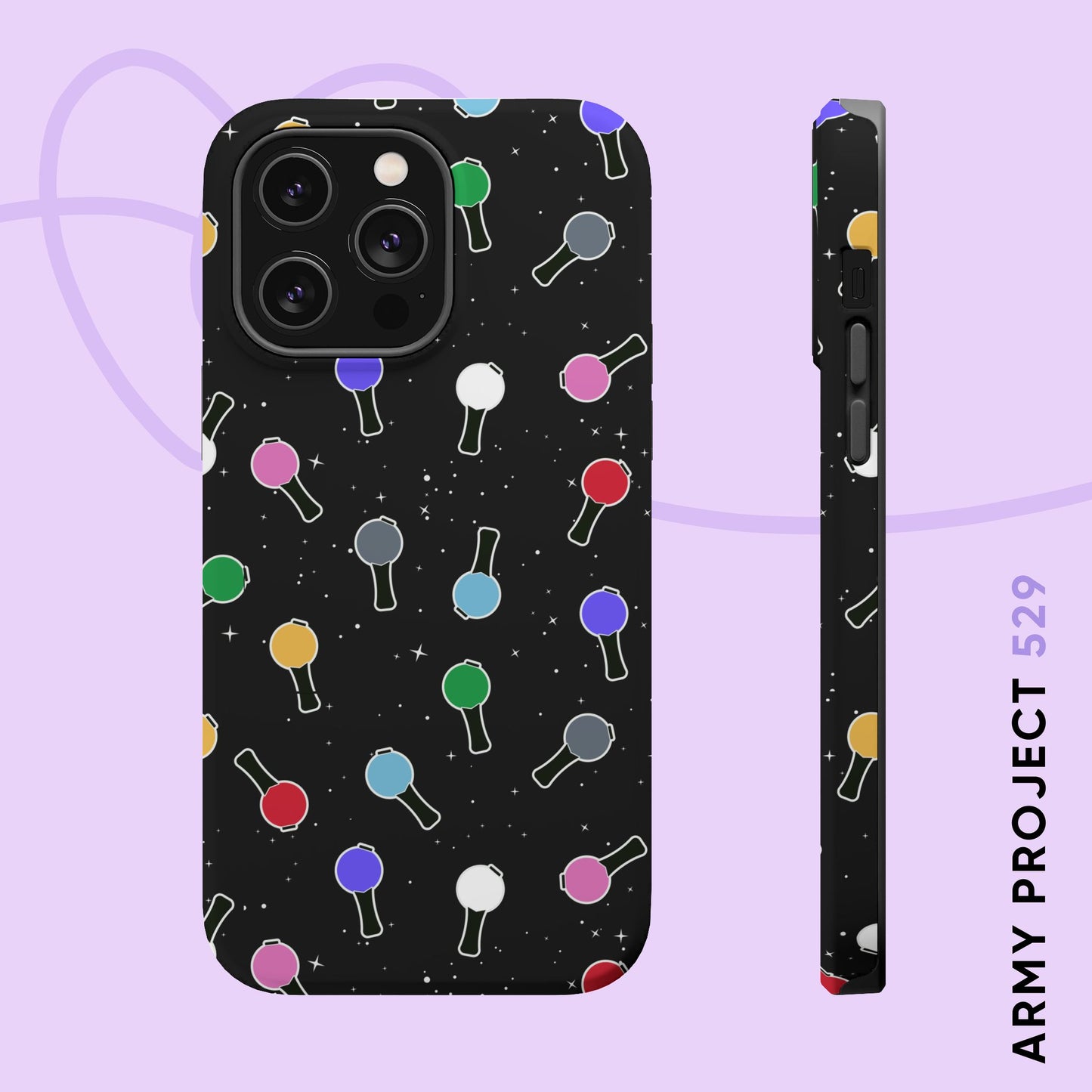 Ma City Map Lightstick Magnetic Tough Phone Case