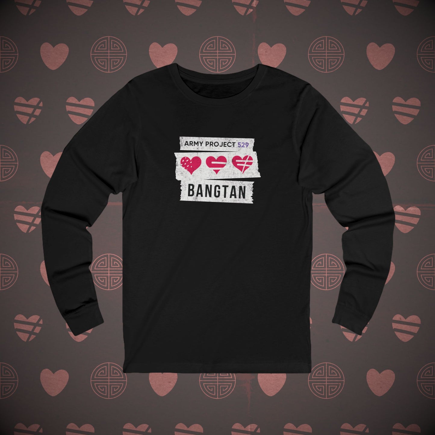 OT7 Long Sleeve Shirt - AP529 <3 Bangtan - Soft Unisex T-Shirt