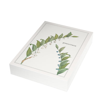 Fanmade BTS Greeting Card - "Gwenchana" Encouragement Card - Vintage Floral Artwork