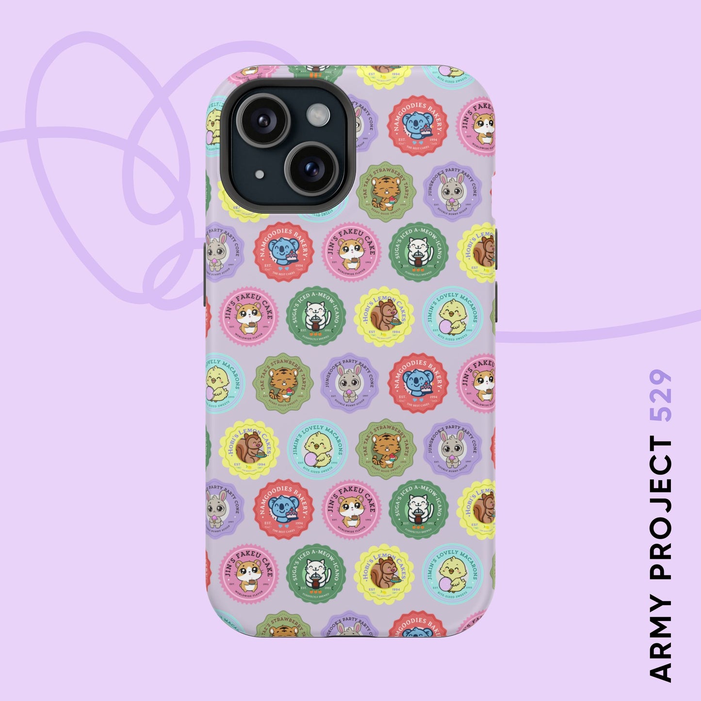 Namgoodies Bakery OT7 Magnetic Tough Phone Case