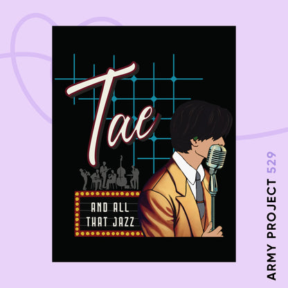 Taehyung 1950s Retro Series Matte Poster