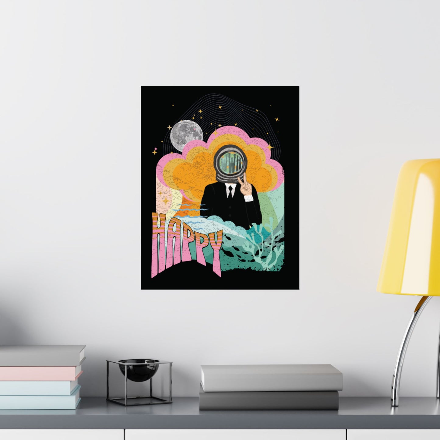 Jin 1960s Retro Series Matte Poster