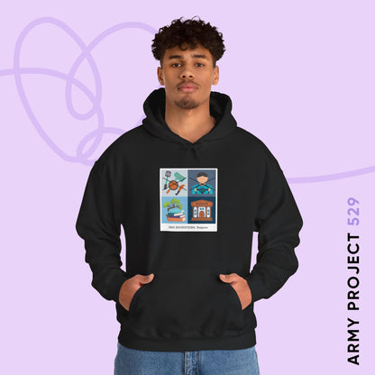 Namjoon Hoodie - Funny Fanmade BTS Merch - Care Instructions - Cozy Unisex Sweatshirt