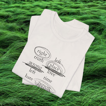 Namjoon Short Sleeve Shirt - 'Contradictions' - Fanmade BTS Merch - Soft Unisex T-Shirt