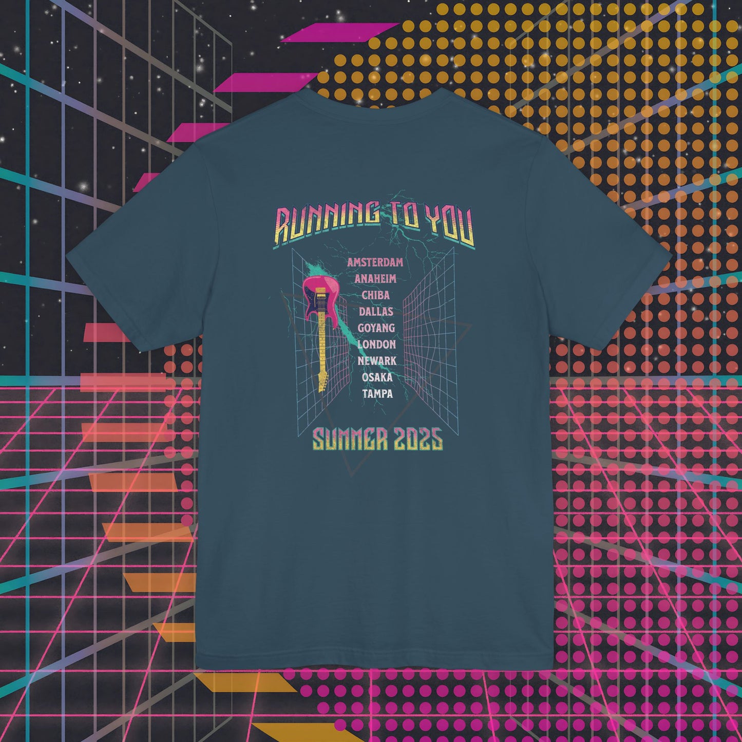 Jin Concert Short Sleeve Shirt - Fanmade BTS Merch - Running To You - Unisex Jersey T-Shirt